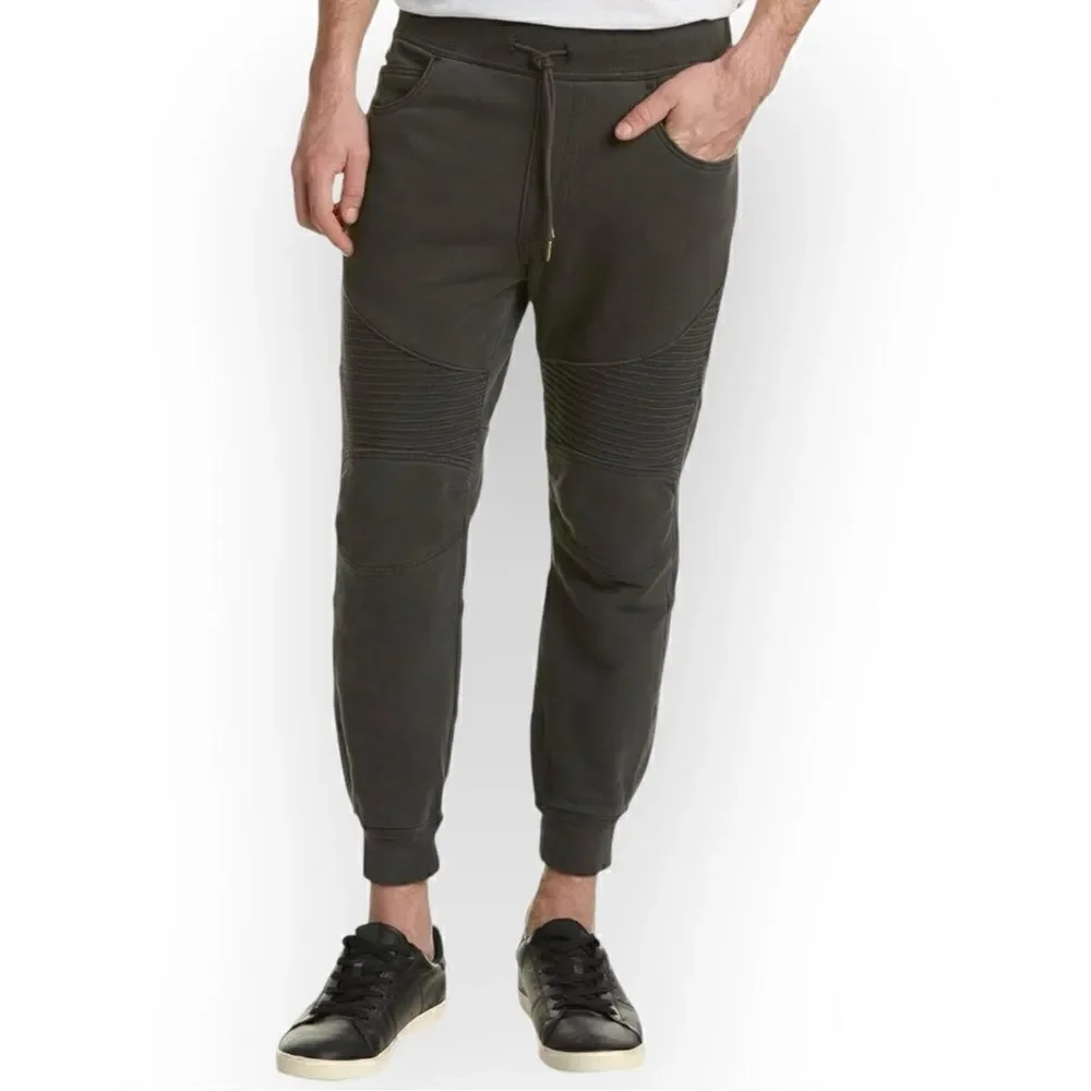 True Religion Moto Sweatpant Jogger In Black Men’s Size L